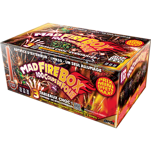 FEU D'ARTIFICE MAD FIRE BOX®