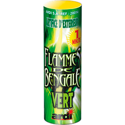 [SC28014] FLAMME DE BENGALE 1MN VERTE (pièce)