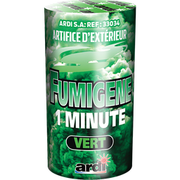 [SC33034] POT FUMIGÈNE 1 MN VERT (pièce)