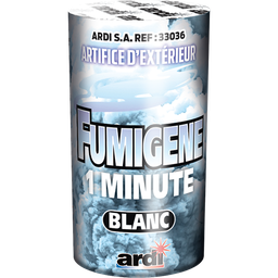 [SC33036] POT FUMIGÈNE 1 MN BLANC (pièce)