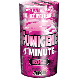 [SC33090] POT FUMIGÈNE 1 MN ROSE (pièce)