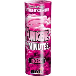 [SC33094] POT FUMIGÈNE 2 MN ROSE (pièce)