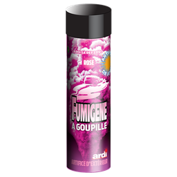 [SC33190] FUMIGÈNE À GOUPILLE 1 MN ROSE (pièce)